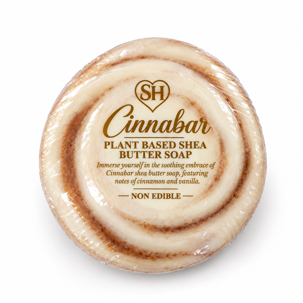 Cinnabar Shea Butter Vegan Soap