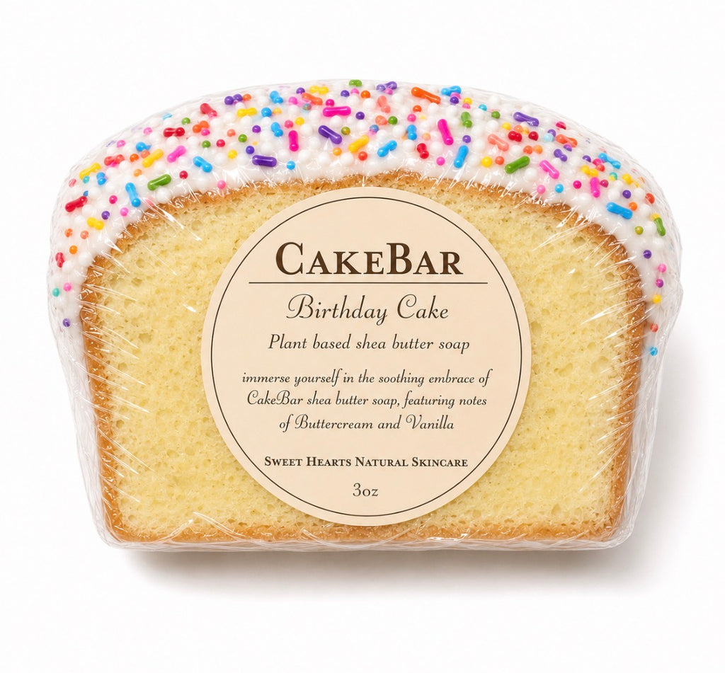 CakeBar Shea Butter Soap(Lemon Cake)