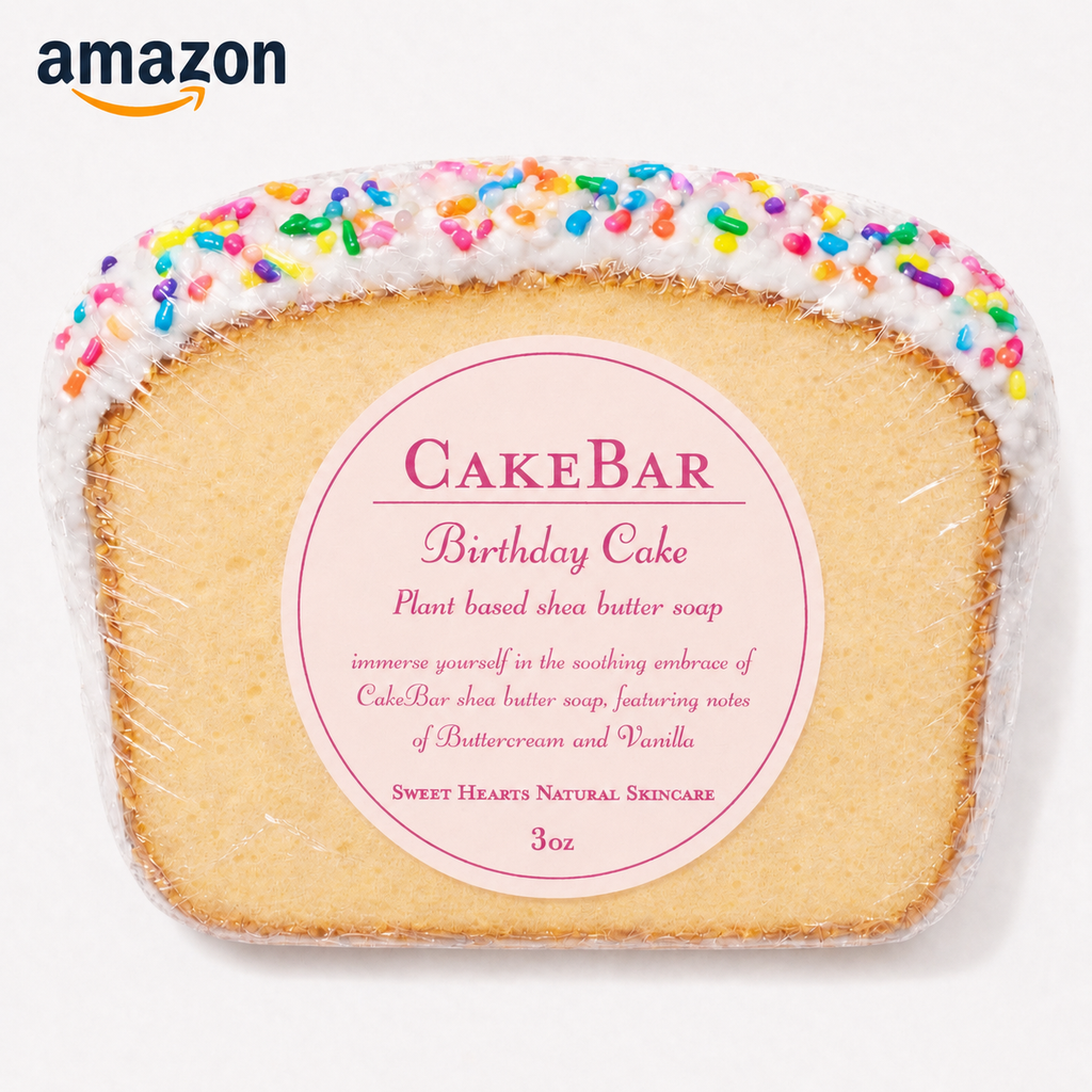 CakeBar Shea Butter Soap(Birthday Cake)