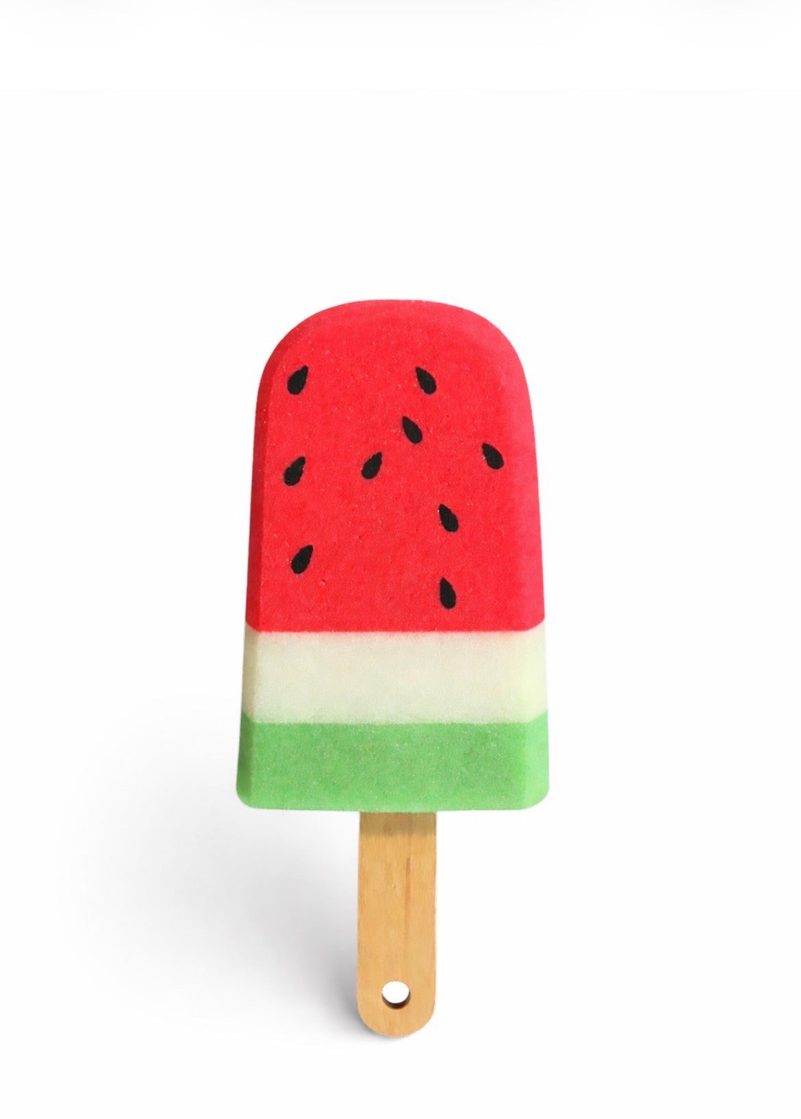 Watermelon Popsicle Bath Sponge Loofah for Kids & Adults, Soft Exfoliating Shower Scrubber, Cute Body Wash Sponge