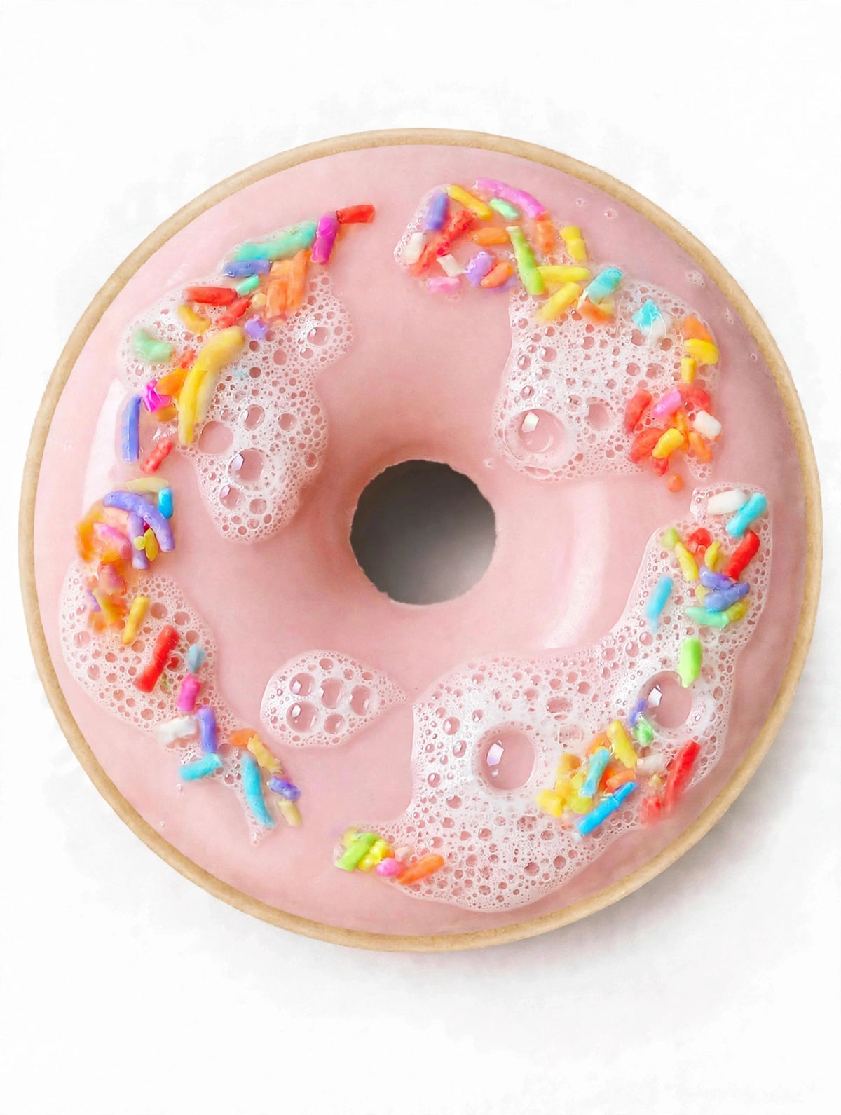 DonutBar Shea Butter Vegan Soap (Strawberry)