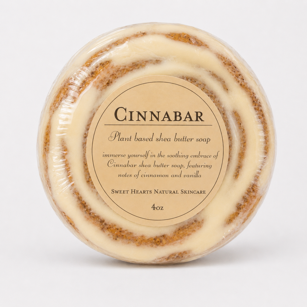CinnaBar Shea Butter Vegan Soap