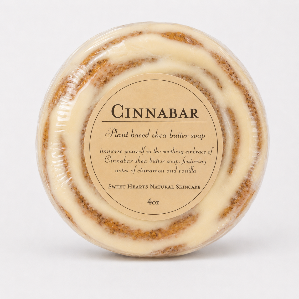 CinnaBar Shea Butter Vegan Soap