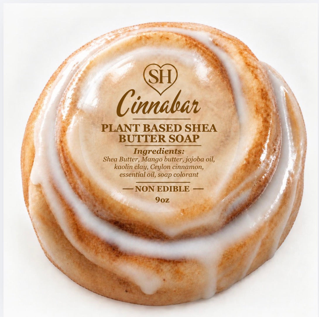 Cinnabar Shea Butter Vegan Soap