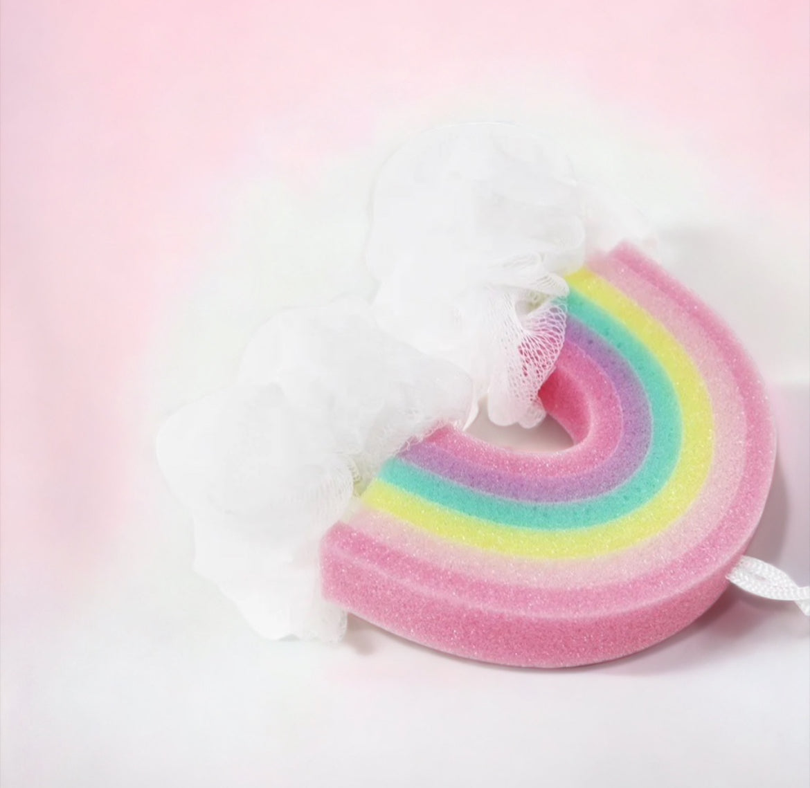 Pink Rainbow Loofah (Copy)