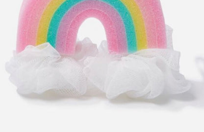 Rainbow Pink Sparkle Puffs Body Sponge (Copy)