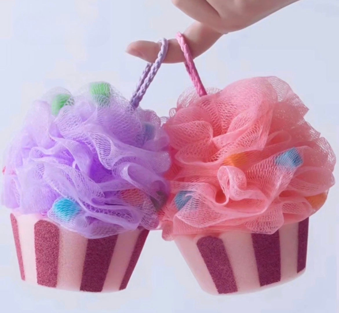 Cupcake Loofah
