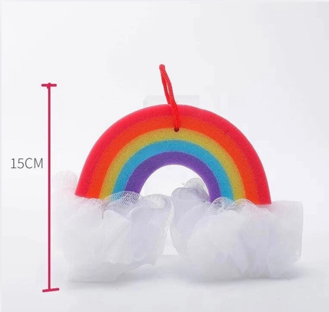Red Rainbow Loofah