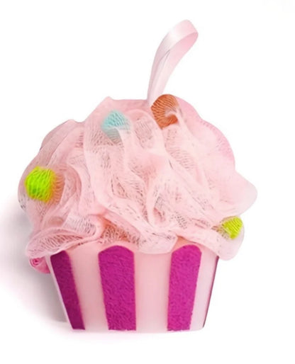Sweet Hearts Natural Skincare Cupcake Body Loofah Sponge