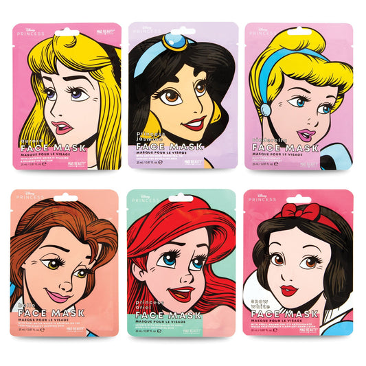 Disney Princess Fruit Extract Facial Mask- Floral Print