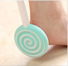 Sweet Hearts Natural Skincare Lollipop-Shaped Pedicure Pumice Stone, Teal Blue, 1 Piece (Copy)
